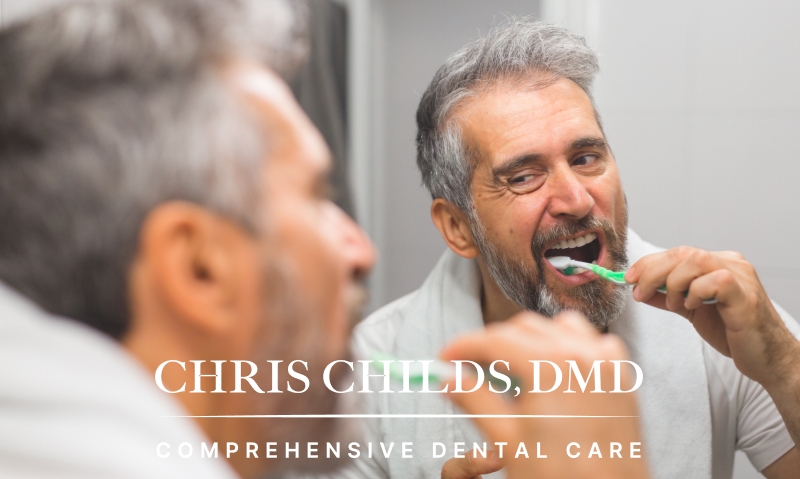 Aging affects oral health.