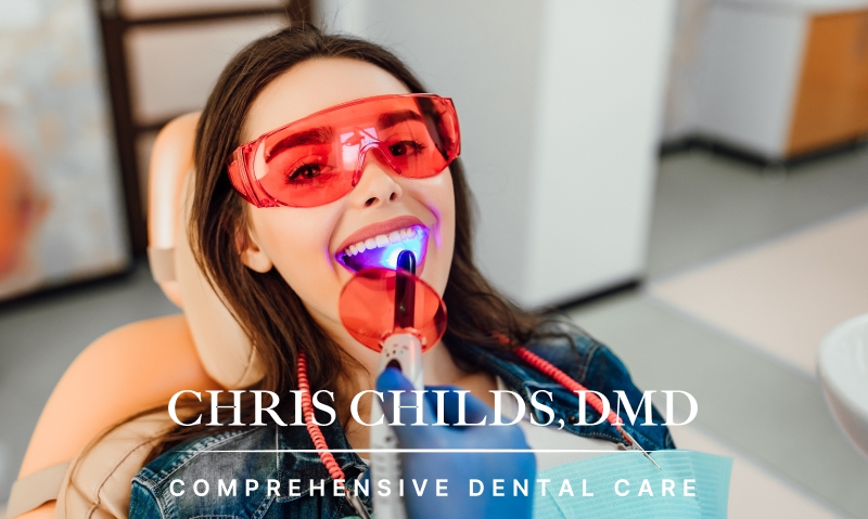 Laser therapy protects oral health.